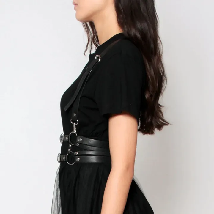 Goth%20PU%20Leather%20Harness%20Top%20Women%20Punk%20Belt%20Chest%20Corset%20Harness%20Garter%20Body%20Cage%20Gothic%20Suspender%20Festival%20Accessories%20-%20Image%202