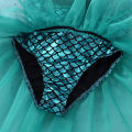 FEESHOW Glitter Mermaid Gymnastics Dress for Toddler Girl Dresses Ballet Dance Costumes Gym Leotard Kids Teen Ballerina Dress MuXiaRe.