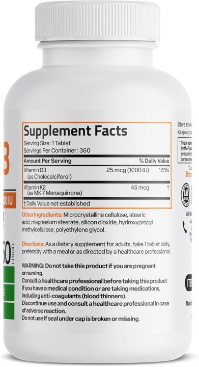 Bronson%20Vitamin%20K2%20+%20D3%20Minis%20(MK7)%20with%20D3%20Lower%20Dose%2045mcg%20&%201000%20IU%20-%20360%20Tablets%20-%20Image%202