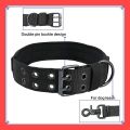 VibeVendor Pet K9 Tactical Dog Collar Adjustable Double Buckle German Shepherd Training Large Medium Dogs Accessories.