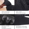 Military Grade Tactical Gloves for Bike Riding And Multipurpose Uses (Heavy Duty Full Finger Protective Sports Gloves- Anti-slip,Breathable and Water Resistant). 