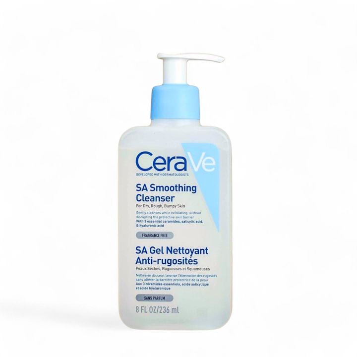 CeraVe SA Smoothing Cleanser 236ml (Made in France)