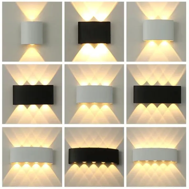 【Premium Quality】 LED Wall Light Outdoor Indoor 2W 4W 6W 8W 10W AC85 ...