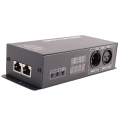 LKPCIGCXM 2X Dmx 512 Digital Decoder,Dimming Driver Dmx512 Controller for LED Rgbw Tape Strip Light Rj45 Connection Dc12-24V 20A.