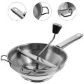 Potato Masher Ricer Press Steel Stainless Garlic Tool Fruit Squeezer Slicer Food Mashed Potatoes Presser Vegetable Vegetables. 