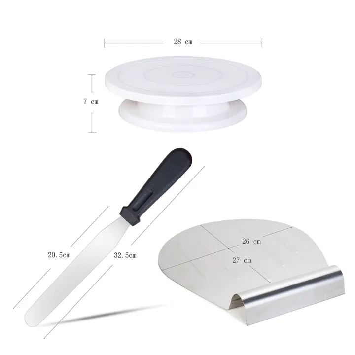 Kitchenware%20Cake%20Decorating%20Turntable%20Rotating%20Cake%20Stand%20Lifter%20Icing%20Smoother%20Spatula%20-%20Image%203