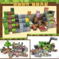 Compatible with Lego Toys  Minecraft  Magnetic Block Building Blocks Changeable Magnet Assembling Three-Dimensional Building Blocks Children's Gift Educational Toys. 