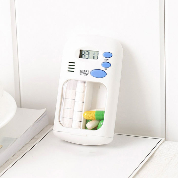 RUN%20Pills%20Electronic%20Box%20Medicine%20Reminder%20W/%20Alarm%20Timer%20Case%20Organizer%20For%20Pill%20-%20Image%208