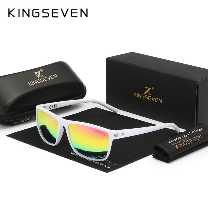 KINGSEVEN Polarized Sunglasses Women Driving Classic Square Frame Sun Glasses sunglasses for Men Outdoor Travel