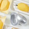 3PCS Cake Decoration Accessories Aluminium Mango Shape Mold Creative Dessert Mold Peach Shaped Convenient Cake Mold Kitchen. 