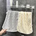 Towel face wash household absorbent lint bath towel small square towel high quality coral velvet children's face towel face towel. 