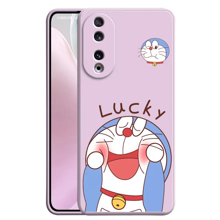 Honor%2090%20Lite%2070%20Pro%20+Plus%2050%20Lite%20Cute%20Lucky%20Doraemon%20Phone%20Cover%20Liquid%20Silicon%20Case%20Shockproof%20Casing%20-%20Image%202