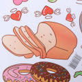 Food Pattern Wall Sticker Self Adhesive Vinyl Removable Decal Kitchen Decor Home. 