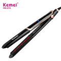 Kemei KM 2219  Profesonal Hair Straightener with Display Ceramic Thermostatic Coating hair Styling Tool. 