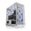 Thermaltake Core P6 Tempered Glass Snow Mid Tower Chassis. 
