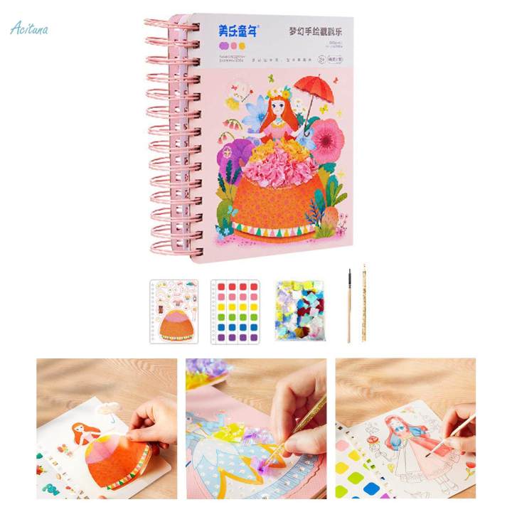 Dress%20up%20Sticker%20Book%20DIY%20Girls%20Create%20Designs%20Handcraft%20for%20Kids%20Ages%204+%20-%20Image%203