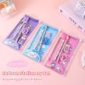 Kawaii Sanrio Stationary Set Cinnamoroll Kuromi My Melody Pencil Eraser Ruler Pencil Sharpener School Even Prizes. 