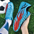 Cristiano Ronaldo football boots for boys and girls broken nails adult long nails ag primary and secondary school students Messi Falcon boys competition training. 