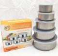 Protect Fresh Box 5 Pieces High Quality Stainless Steel Ware Set. 