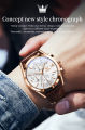 OLEVS High Quality Leather olives Hand watch for men- Avant-garde Remarkable. 