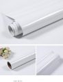 60x120cm White Vinyl Contact Paper Decorative Self Adhesive Shelf Liner Waterproof Wallpaper Removable Peel and Stick Vinyl Size : 24'' x 48'' inches.
