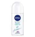50 ml NIVEA Fresh natural Deodorant Roll on International Germany product used for female. 