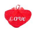 Love Pillow Plush Toy Red Heart Shaped. 