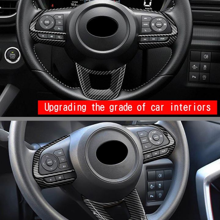 3Pcs/Set%20Car%20Steering%20Wheel%20Decoration%20for%20TOYOTA%20Raize%20200%20Series%20210A%202021%20VELOZ%202022%20Carbon%20Fiber%20-%20Image%207