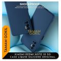 For Xiaomi Redmi Note 10 5G Case, Silicone Shockproof Phone Case with [Soft Anti-Scratch Microfiber Lining]  Silicone Back Cover. 