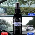 50ml Automobile Windshield Water Repellent Car Coating Windows Waterproof Rainproof Nano Hydrophobic Coating Clean the surface. 