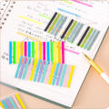 Tabs Flags Sticky Stationery School Office Supplies Reading Aid Highlight Sticker Transparent Fluorescent Index.