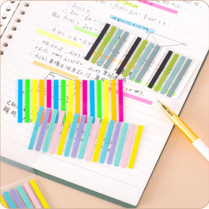 Tabs%20Flags%20Sticky%20Stationery%20School%20Office%20Supplies%20Reading%20Aid%20Highlight%20Sticker%20Transparent%20Fluorescent%20Index%20-%20Image%203