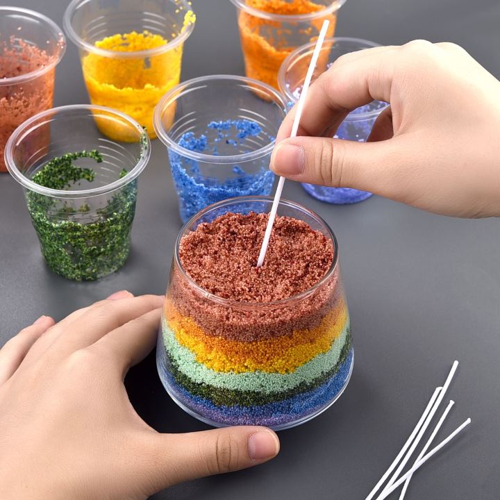 10/50g Sand Wax Natural Wax For Candle Sand Wax Candle Diy Decor Sand Painting Candle Making Dye Snowflake Wax Supplies