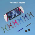 Replacement Strip With 2PCS Joystick Cap Set For PS Portal Handheld Game Player Controller Decoration Accessories For PS5 Slim Tetuo. 