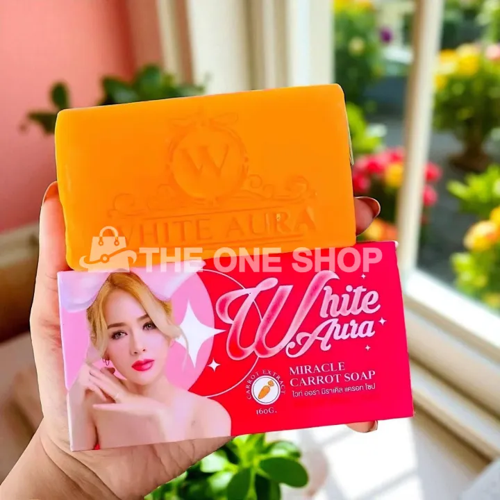 Aura%20Miracle%20Carrot%20Bar%20Soap%20-%20160gm%20(Thailand)%20-%20Image%204