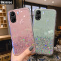 Phone case For Xiaomi Redmi 13C Back cover Full Stars Moon Glitter Bling Sequins Starry Sky Transparent Soft Cover for Mi Redmi 13C cover cases.