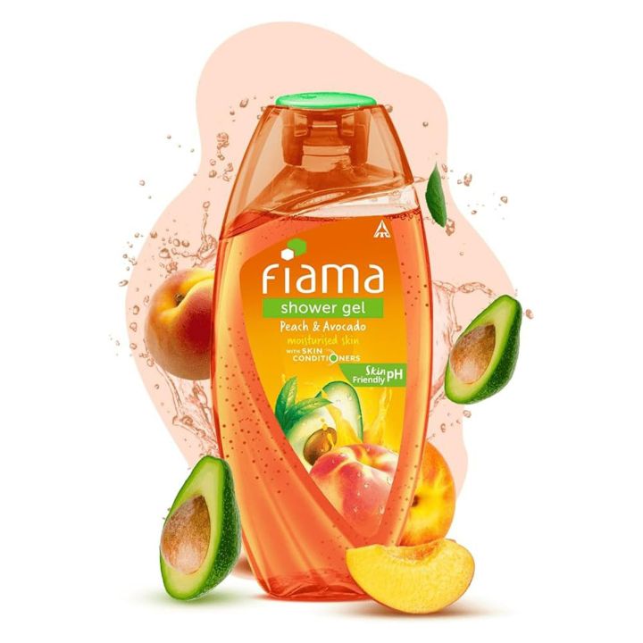 Fiama%20Body%20Wash%20Shower%20Gel%20Peach%20&%20Avocado%20250ml%20(Indian)%20-%20Image%202