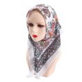 70*70cm Square Scarf for Women Design Hijab Headband Muslim Headscarf Bandana Summer Shawl Wraps Foulard Echarpe. 