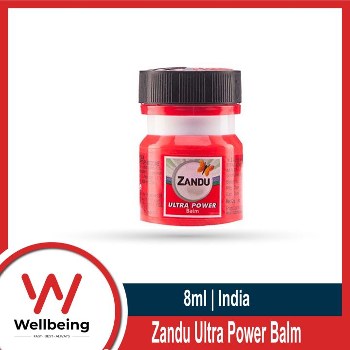 Zandu Balm Ultra Power Red 8ml | Indian