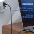 FLOVEME 4 in 1 Fast Charging 3A High Current Nylon Braided Cable For iPhone iPad Type C Charge Type-C To iPhone & Type-C To Type-C & USB A To Type-C & USB A To iPhone.