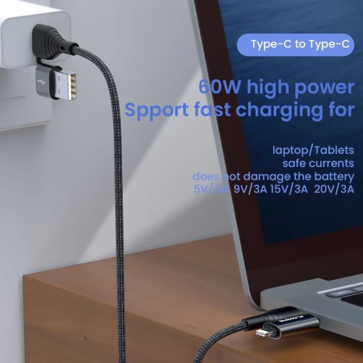 FLOVEME%204%20in%201%20Fast%20Charging%203A%20High%20Current%20Nylon%20Braided%20Cable%20For%20iPhone%20iPad%20Type%20C%20Charge%20Type-C%20To%20iPhone%20&%20Type-C%20To%20Type-C%20&%20USB%20A%20To%20Type-C%20&%20USB%20A%20To%20iPhone%20-%20Image%206