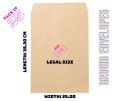 Brown Envelopes (Khaki Kham) Folding Pocket For Invitations Cards, Photos, Letters, Strong Bond Paper, by Better Office Products, Great Option for Mailing, Storage and Organizing, Size B4, Legal (Length 35.30cm X Width 25.00cm), Pack of 25 PCS.