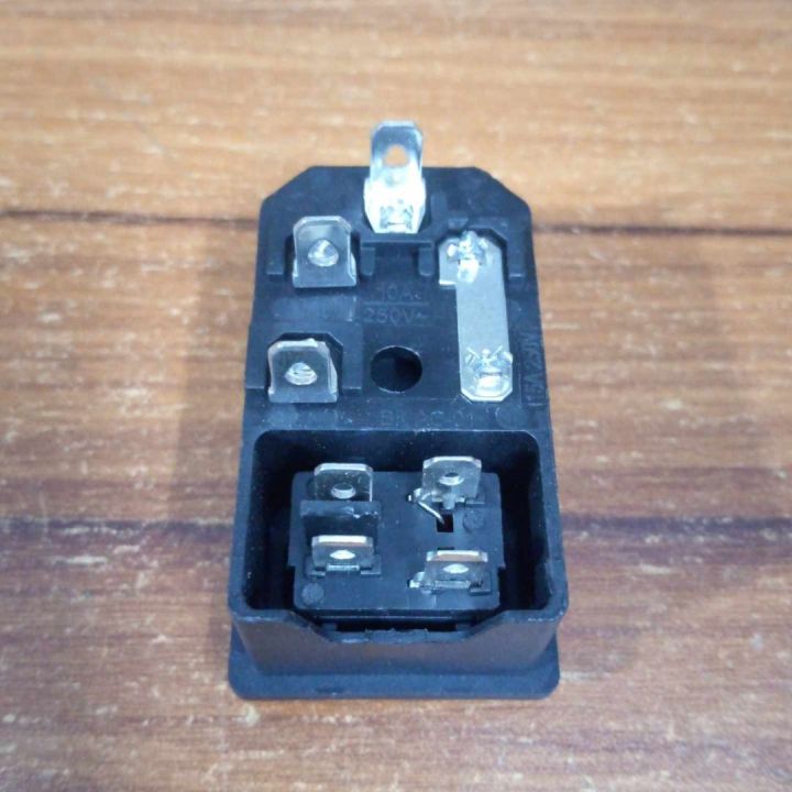 BK-AC-01%20AC%20250V%2015A%203%20Pin%20Terminal%20MALE%20Electrical%20Inlet%20Power%20Socket%20FUSE%20&%20Holder%20With%20RED%20Light%20Indicator%20ROCKER%20Switches%20-%20Image%202