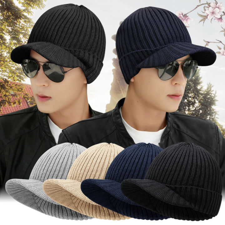 knitted beanie khaki beanie mens