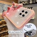New Phone Case For Tecno Spark 20 Pro+ Cover Camera Protection Semi Transparent Soft Silicone Shockproof Exquisite Glitter Powder For Tecno Spark 20 Pro Plus Case. 