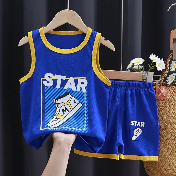 Boys%20Sports%20Basketball%20Clothes%20Suit%20Summer%20Children's%20Fashion%20Leisure%20Vest%20Shorts%202pcs%20Toddler%20Boy%20Short%20Sleeve%20Suit%20For%202-10Y%20-%20Image%206