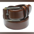 Chocolate Leather Formal Belt For Boys.