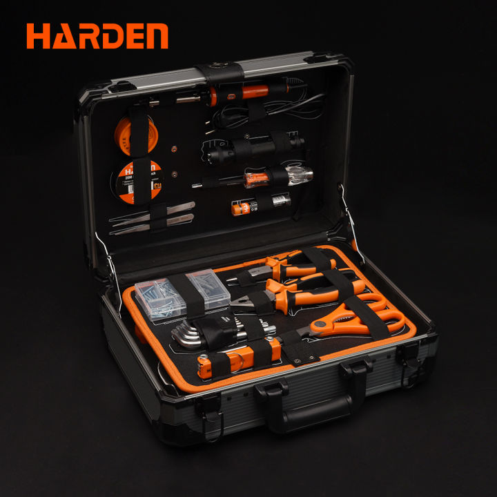 HARDEN 155PCS Professional HAND Tools Set In Aluminium Case 510703