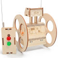 Remote Control Balance Robot Technology Small Production Children's Science Experiment Teaching Toys Elementary School Students Handmade diy Material.