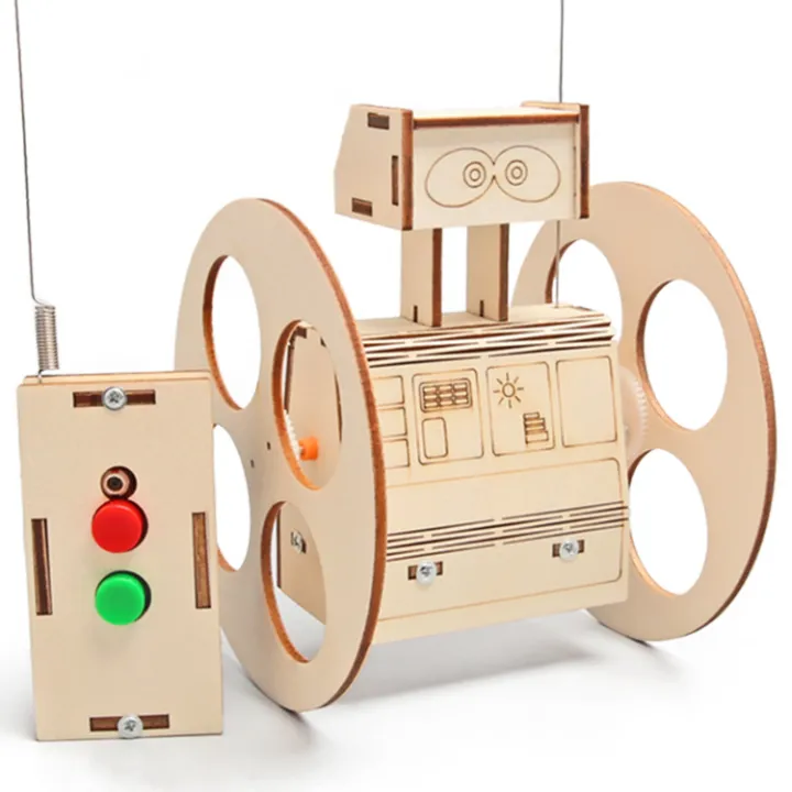 Remote%20Control%20Balance%20Robot%20Technology%20Small%20Production%20Children's%20Science%20Experiment%20Teaching%20Toys%20Elementary%20School%20Students%20Handmade%20diy%20Material%20-%20Image%205